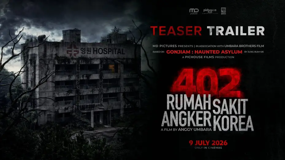 Watch film Rumah Sakit Angker Korea | 402 Haunted Hospital Korea Official Teaser | Starring Arbani, Elang El Gibran, Saputra Kori,