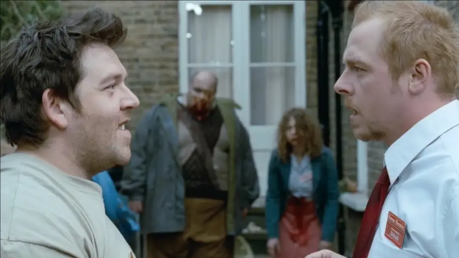 Watch film Shaun of the Dead — 'Throwing Records’ Official Clip
