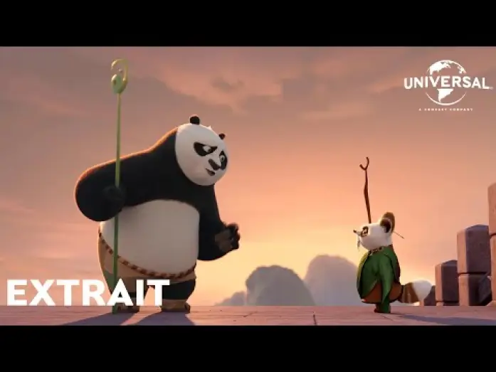 Watch film Kung Fu Panda 4 | Extrait "Po pr&eacute;f&egrave;re rester le Guerrier Dragon" VF