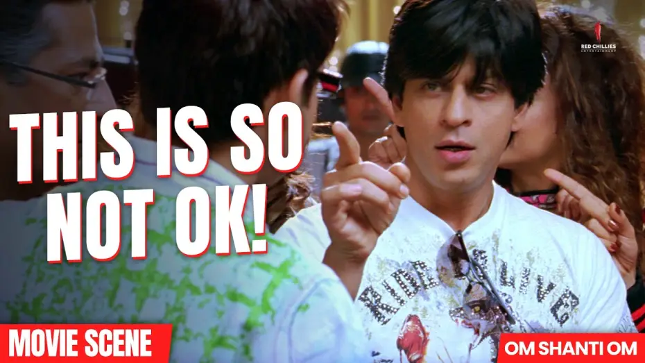 Watch film Om Shanti Om | ⁠Om Kapoor Loses His Cool | Om Shaanti Om | Shah Rukh Khan