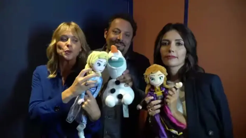 Watch film Frozen II | Frozen 2 - Il Segreto di Arendelle | Intervista ai doppiatori: Autieri, Rossi e Brignano