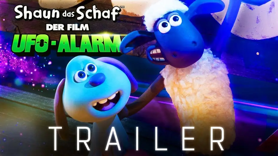 Watch film A Shaun the Sheep Movie: Farmageddon — Shaun das Schaf - Der Film: UFO-Alarm - Trailer 2 - Deutsch HD