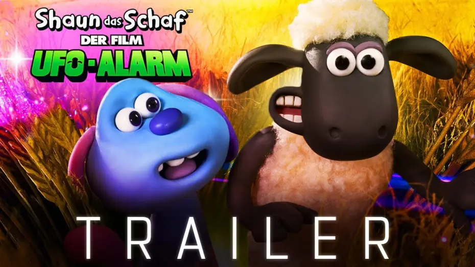 Watch film A Shaun the Sheep Movie: Farmageddon — Shaun das Schaf - Der Film: UFO-Alarm - Trailer 1 - Deutsch HD