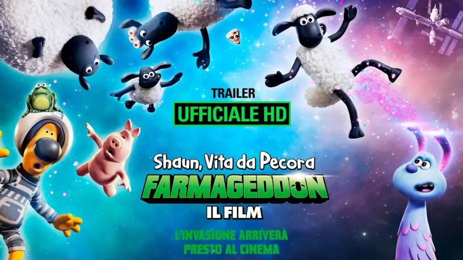 Watch film A Shaun the Sheep Movie: Farmageddon — Shaun, Vita da Pecora: Farmageddon - Il Film - Primo Trailer Ufficiale Italiano