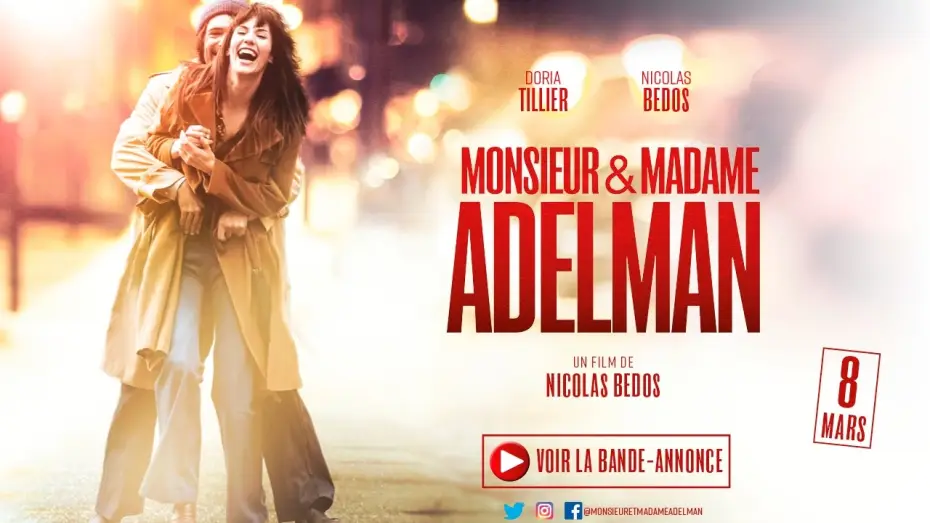 Watch film Mr & Mme Adelman — Bande-annonce - MONSIEUR & MADAME ADELMAN