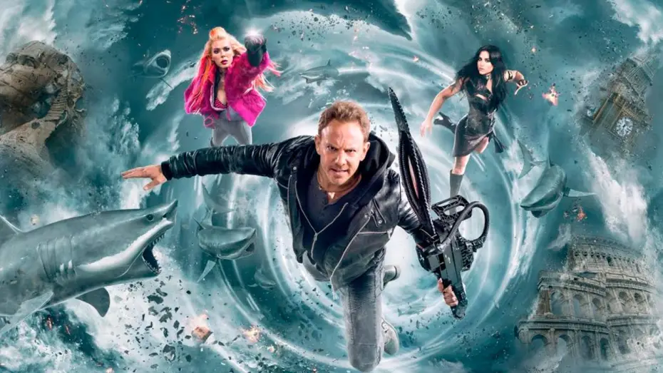 Watch film Sharknado 5: Global Swarming — SHARKNADO 5: Aletamiento Global (Trailer español)
