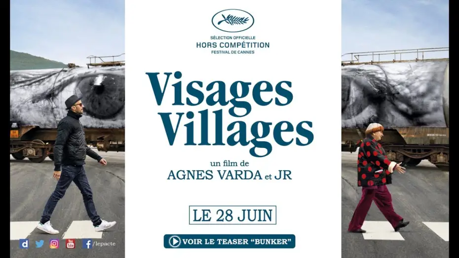 Watch film Faces Places — Teaser "Bunker" - VISAGES, VILLAGES d'Agnès Varda et JR