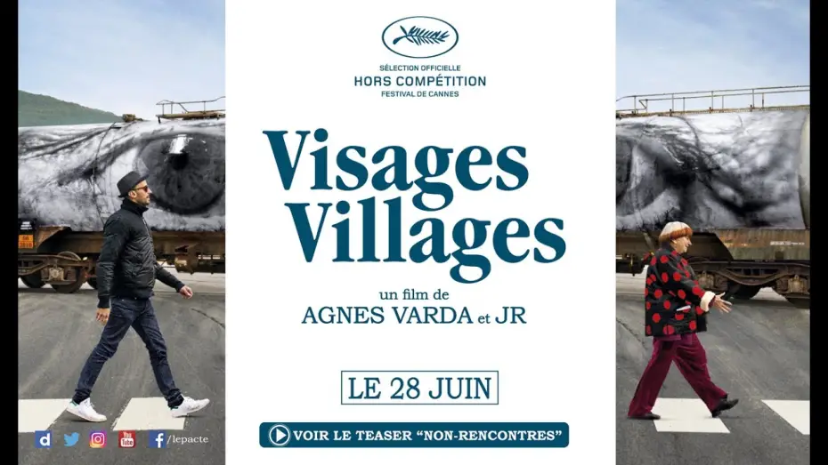 Watch film Faces Places — Teaser "Non-rencontres" - VISAGES, VILLAGES d'Agnès Varda et JR