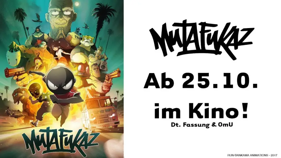 Watch film MFKZ | Mutafukaz - Trailer #01 (Deutsch)
