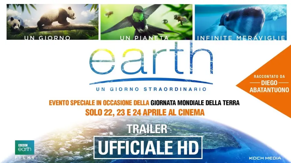 Watch film Earth: One Amazing Day — Earth - Un Giorno Straordinario | Trailer Ufficiale Italiano | HD