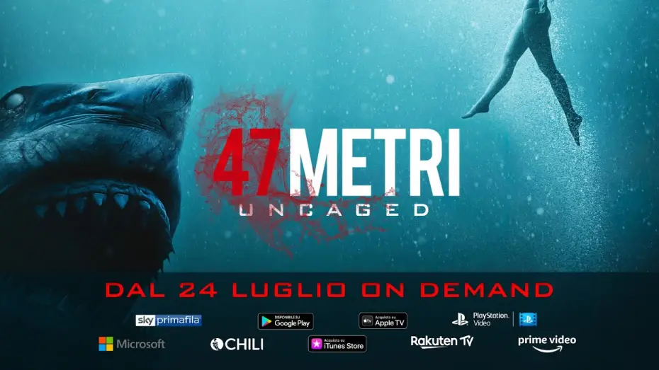 Watch film 47 Meters Down: Uncaged — 47 METRI - UNCAGED | TRAILER UFFICIALE | DAL 24 LUGLIO ON DEMAND