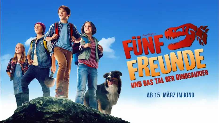 Watch film The Famous Five and the Valley of Dinosaurs — FÜNF FREUNDE UND DAS TAL DER DINOSAURIER - offizieller Trailer