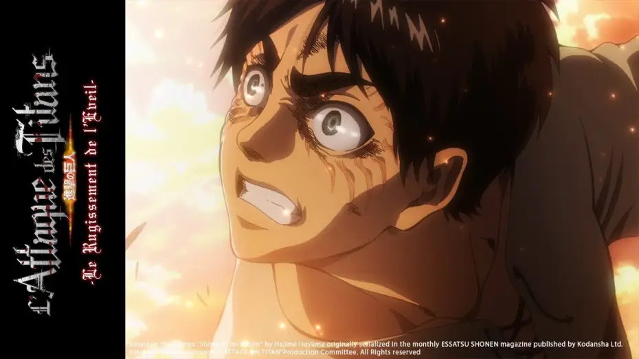 Watch film Attack on Titan: The Roar of Awakening — [Trailer] L'Attaque des Titans: Le Rugissement de L'Eveil (film 3)