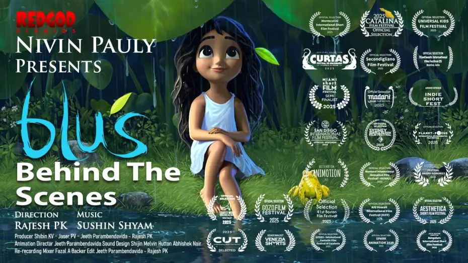 Watch film Blu&rsquo;s | Blu&rsquo;s | Behind the Scenes | Animated short film by Rajesh PK | RedGod Studios