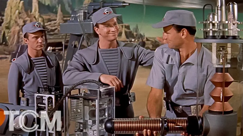 Watch film Forbidden Planet | Commander John J. Adams and His Crew Land on Altair IV (Clip)