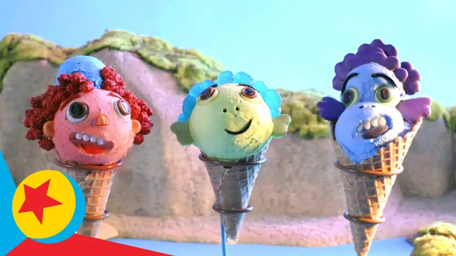 Watch film Luca — Luca-Inspired Gelato Art