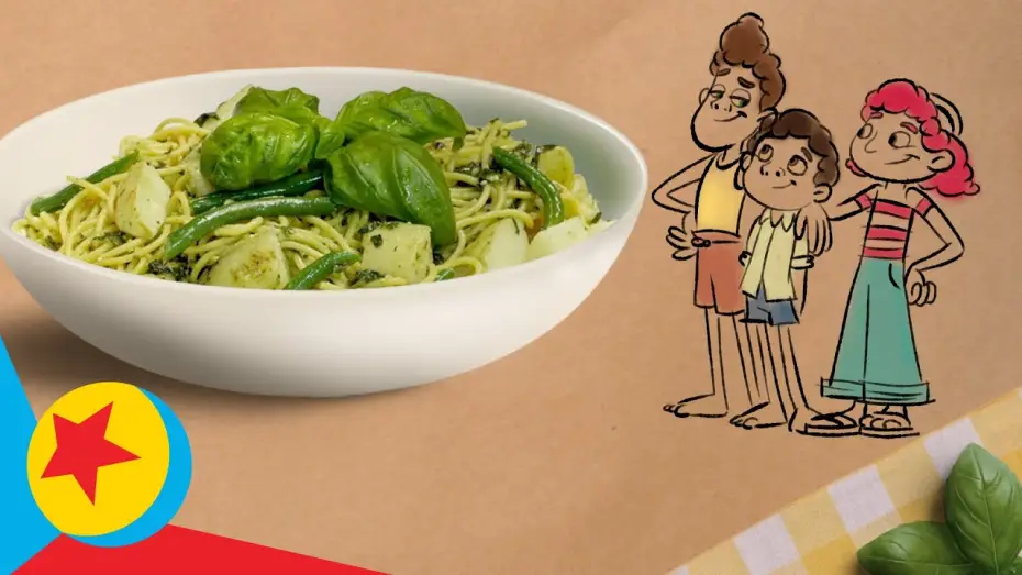Watch film Luca — Luca and Alberto Cook Trenette al Pesto | Cooking with Pixar