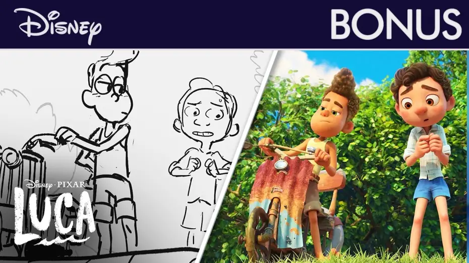 Watch film Luca — Progression de l'Animation de Luca | Le Grand Saut | @disneyfr