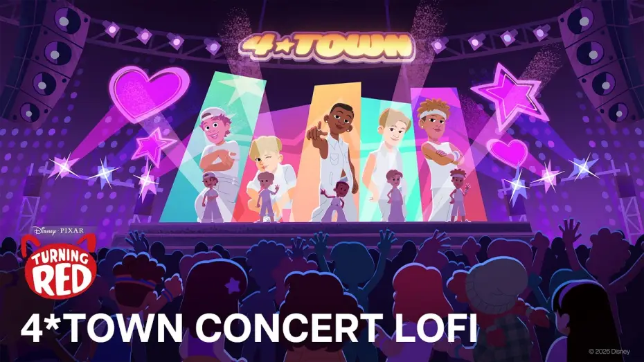 Watch film Turning Red — 4*Town Concert | LoFi