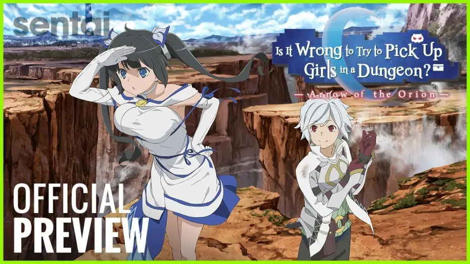 Watch film Is It Wrong to Try to Pick Up Girls in a Dungeon?: Arrow of the Orion — DanMachi Arrow of the Orion Trailer