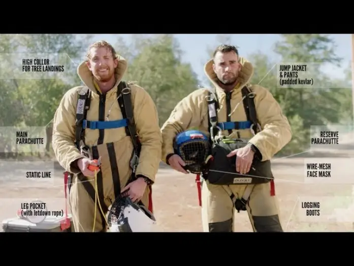 Watch film Playing with Fire — Smokejumpers Featurette