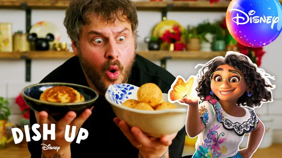 Watch film Encanto — Can Martyn Recreate Encanto’s Colombian Arepas & Buñuelos? | Dish Up Disney