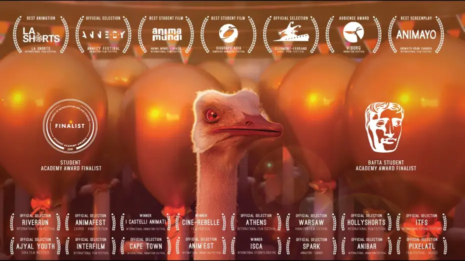 Watch film Ostrich Politic — The Ostrich politic - Animation Short Film 2018 - GOBELINS