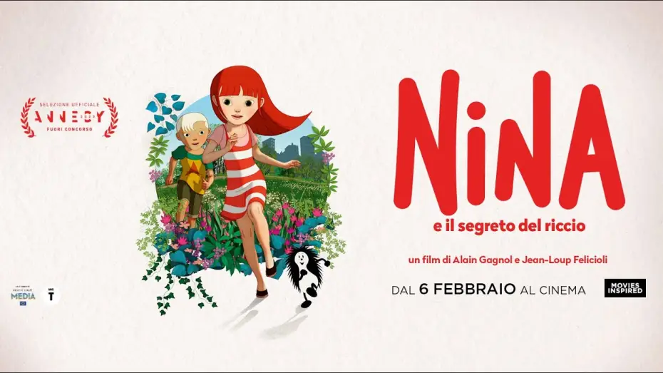 Watch film Nina and the Hedgehog's Secret — NINA E IL SEGRETO DEL RICCIO Trailer Ufficiale Italiano dal 6 Febbraio al Cinema