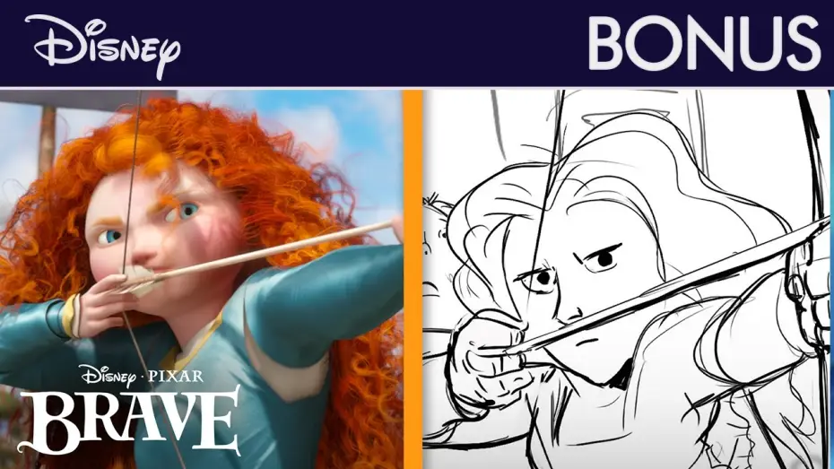 Watch film Brave — Compétition de tir à l'arc | Rebelle | Du storyboard au film