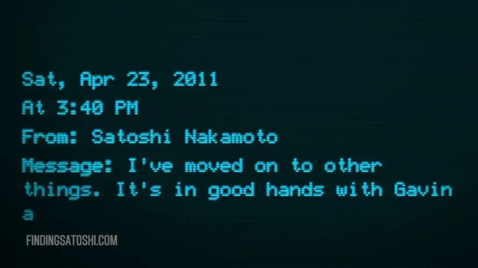 Watch film Finding Satoshi | Satoshi's Final Message