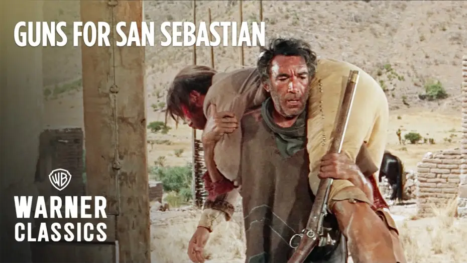 Watch film Guns for San Sebastian — When He Stops Breathing, You Will Too