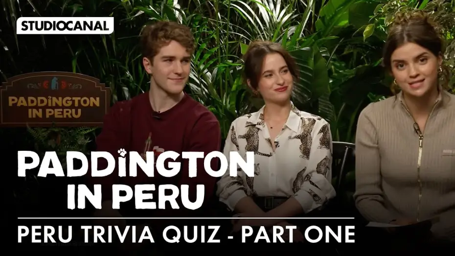 Watch film Paddington in Peru | PERU TRIVIA QUIZ (Part I) with Carla Tous, Samuel Joslin and Madeleine Harris