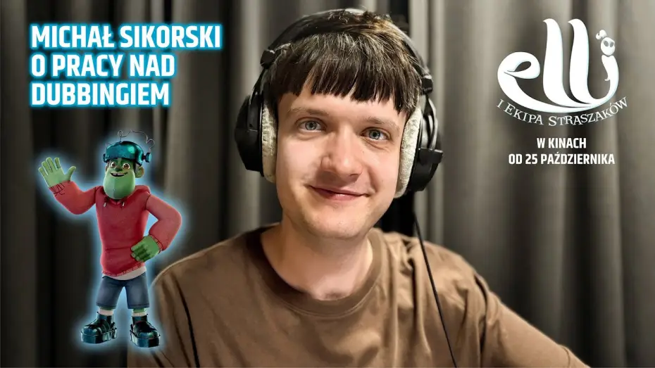 Watch film Elli and the Ghostly Ghost Train | Michał Sikorski o pracy nad dubbingiem do filmu