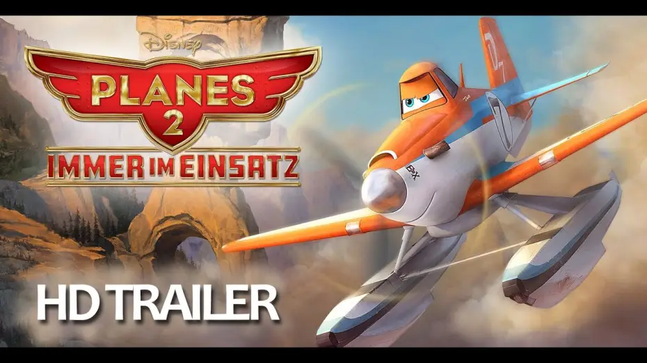 Watch film Planes: Fire & Rescue — PLANES 2 - Immer im Einsatz - Offizieller Trailer 2 (deutsch | German)