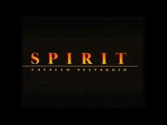 Watch film Spirit: Stallion of the Cimarron — Trailer italiano "Spirit. Cavallo selvaggio" (2002) da VHS 2002