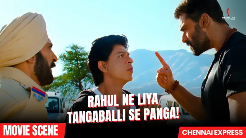 Watch film Chennai Express | Tangaballi ne kiya Rahul ko challenge! | Chennai Express | Shah Rukh Khan & Deepika P | Movie Scene
