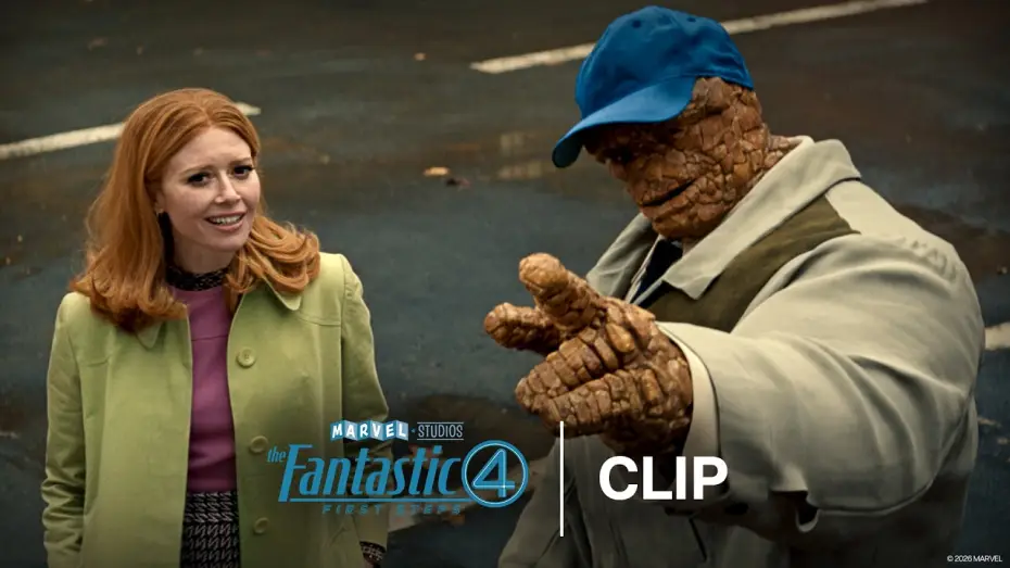 Watch film The Fantastic 4: First Steps — Ben "The Thing" Grimm Lifts the Car - Official Clip