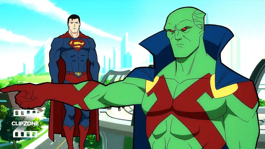 Watch film Superman: Man of Tomorrow — J'onn J'onzz & Superman Fight The Parasite