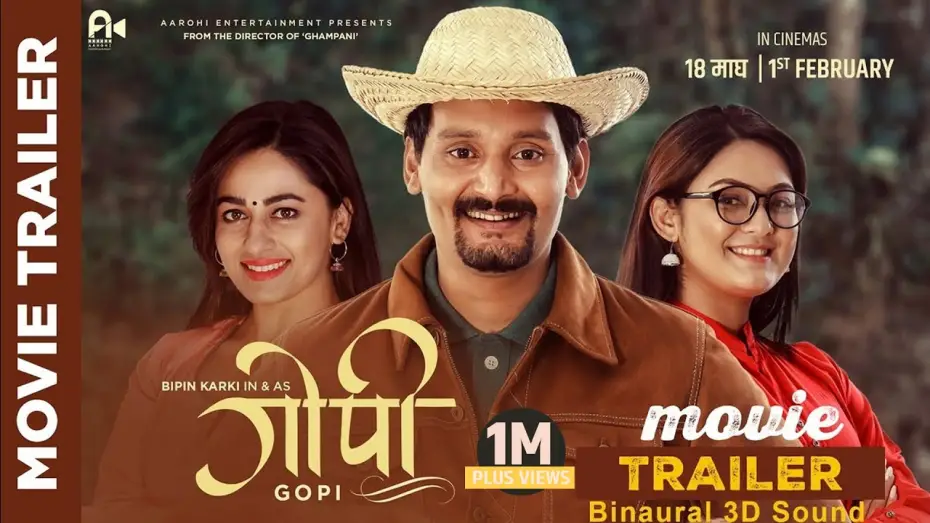 Watch film Gopi — Gopi - New Nepali Movie Official Trailer || Bipin Karki, Barsha Raut, Surakshya Panta |Binaural 3D