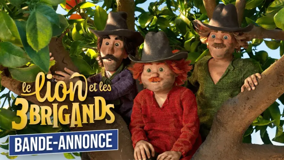 Watch film Three Robbers and a Lion — LE LION ET LES TROIS BRIGANDS - Bande-annonce
