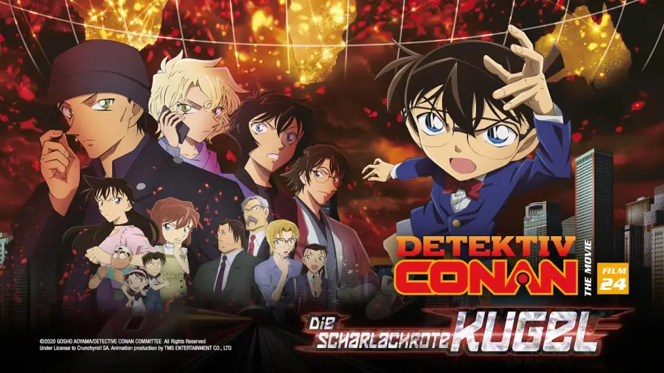 Watch film Detective Conan: The Scarlet Bullet — Detektiv Conan – The Movie (24): Die scharlachrote Kugel (Kino-Trailer)