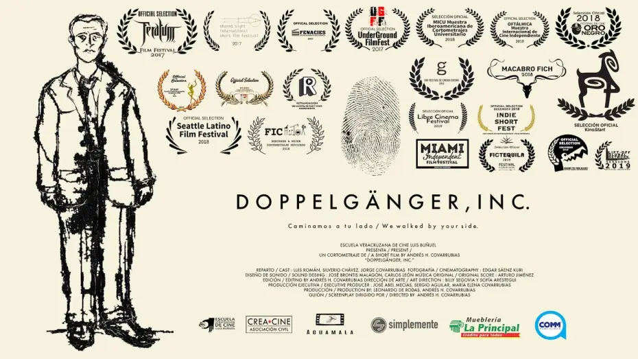 Watch film Doppelgänger, Inc. — Doppelgänger, Inc. (2017)