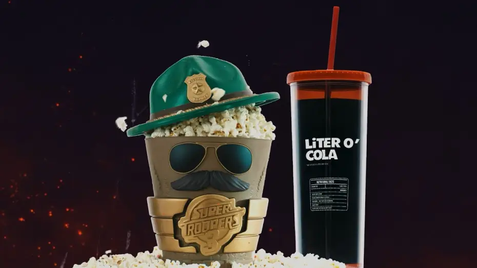 Watch film Super Troopers 3: Winter Soldiers — Purchase the Popcorn Bucket and Liter* O'Cola Cup