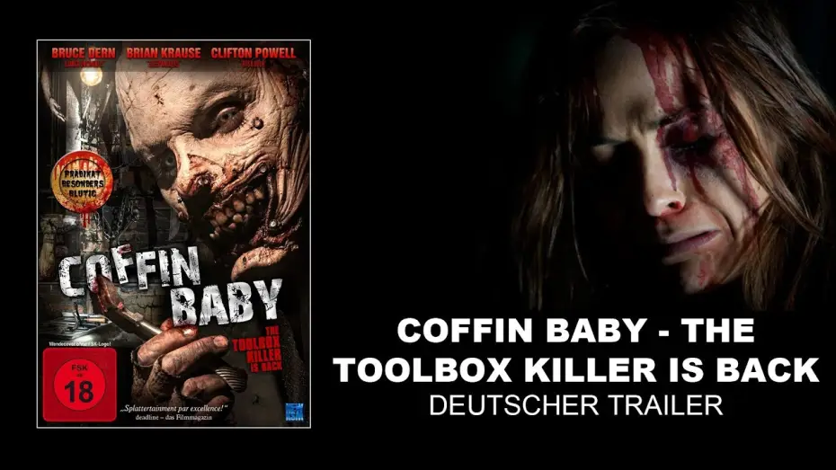 Watch film Coffin Baby — Coffin Baby -- The Toolbox Killer Is Back (Deutscher Trailer) || KSM