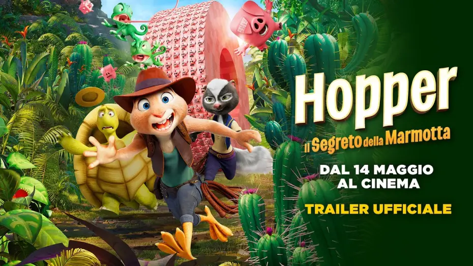 Watch film Chickenhare and the Secret of the Groundhog | Hopper - Il segreto della Marmotta | Trailer 60" | dal 14 maggio al cinema