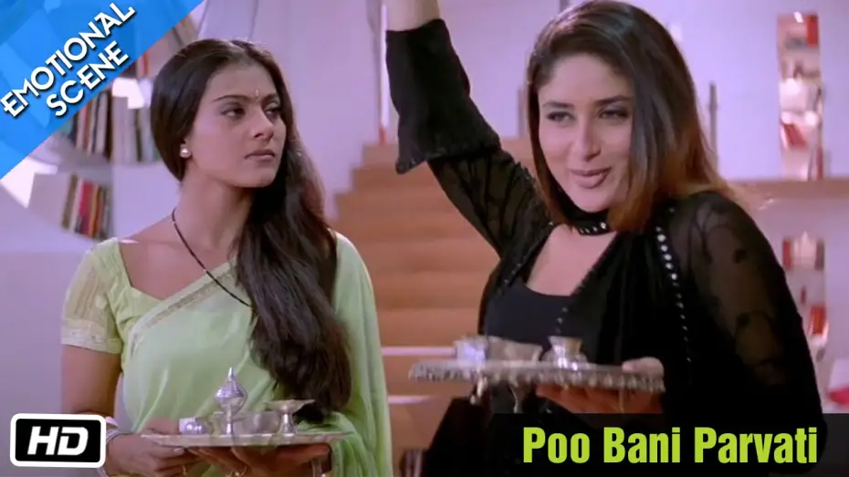 Watch film Kabhi Khushi Kabhie Gham | Poo Bani Parvati - Emotional Scene - Kabhi Khushi Kabhie Gham - Kajol, Shahrukh Khan