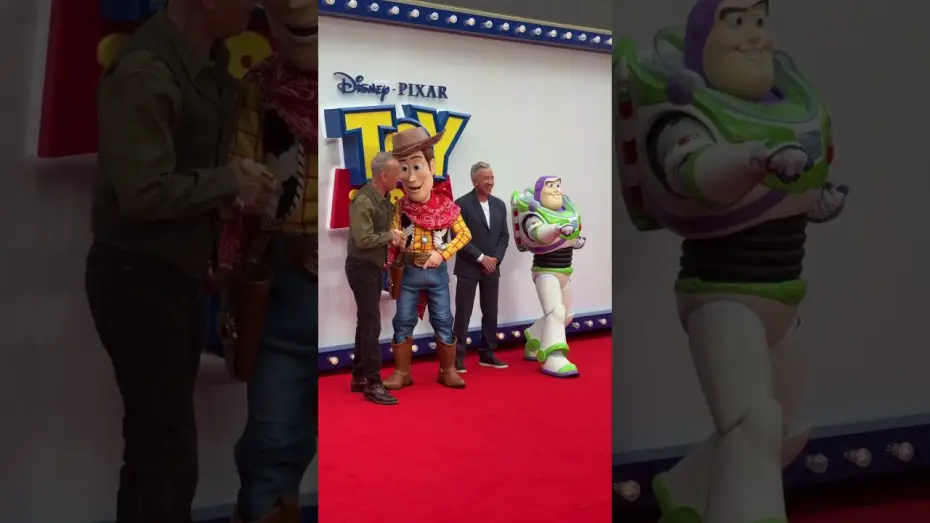 Watch film Toy Story 5 | Two iconic duos&hellip;Woody and Buzz. Tom Hanks & Tim Allen at the Toy Story 5 UK Launch Event