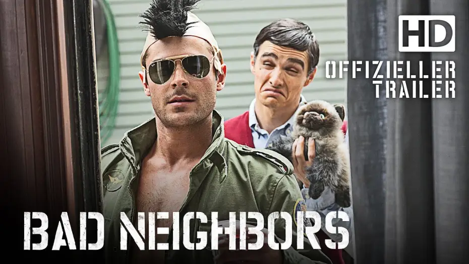 Watch film Neighbors | Bad Neighbors - Trailer deutsch / german HD