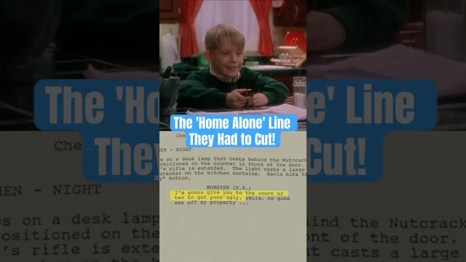Watch film Home Alone | The &lsquo;Home Alone&rsquo; Script Line They Had to Cut!