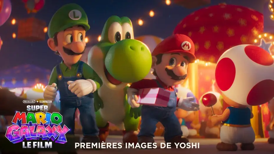 Watch film Untitled Super Mario Bros. Movie | Premi&egrave;res images de Yoshi (VOST)